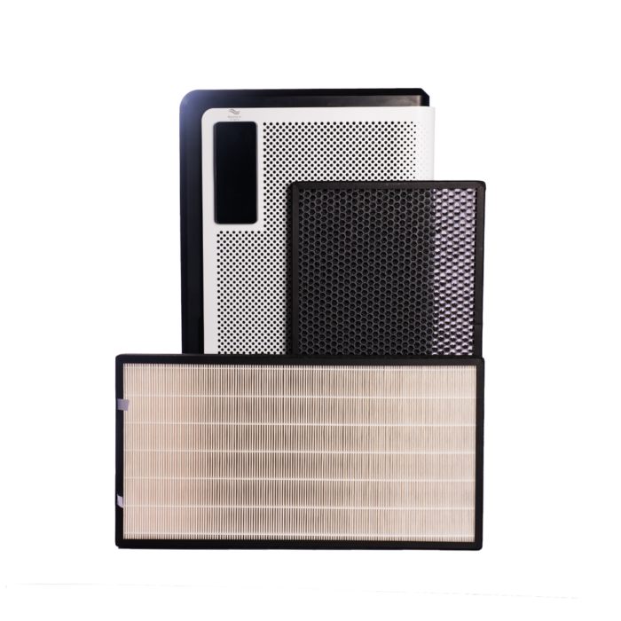 High-capacity HEPA 13 Filter: Air Pro Max